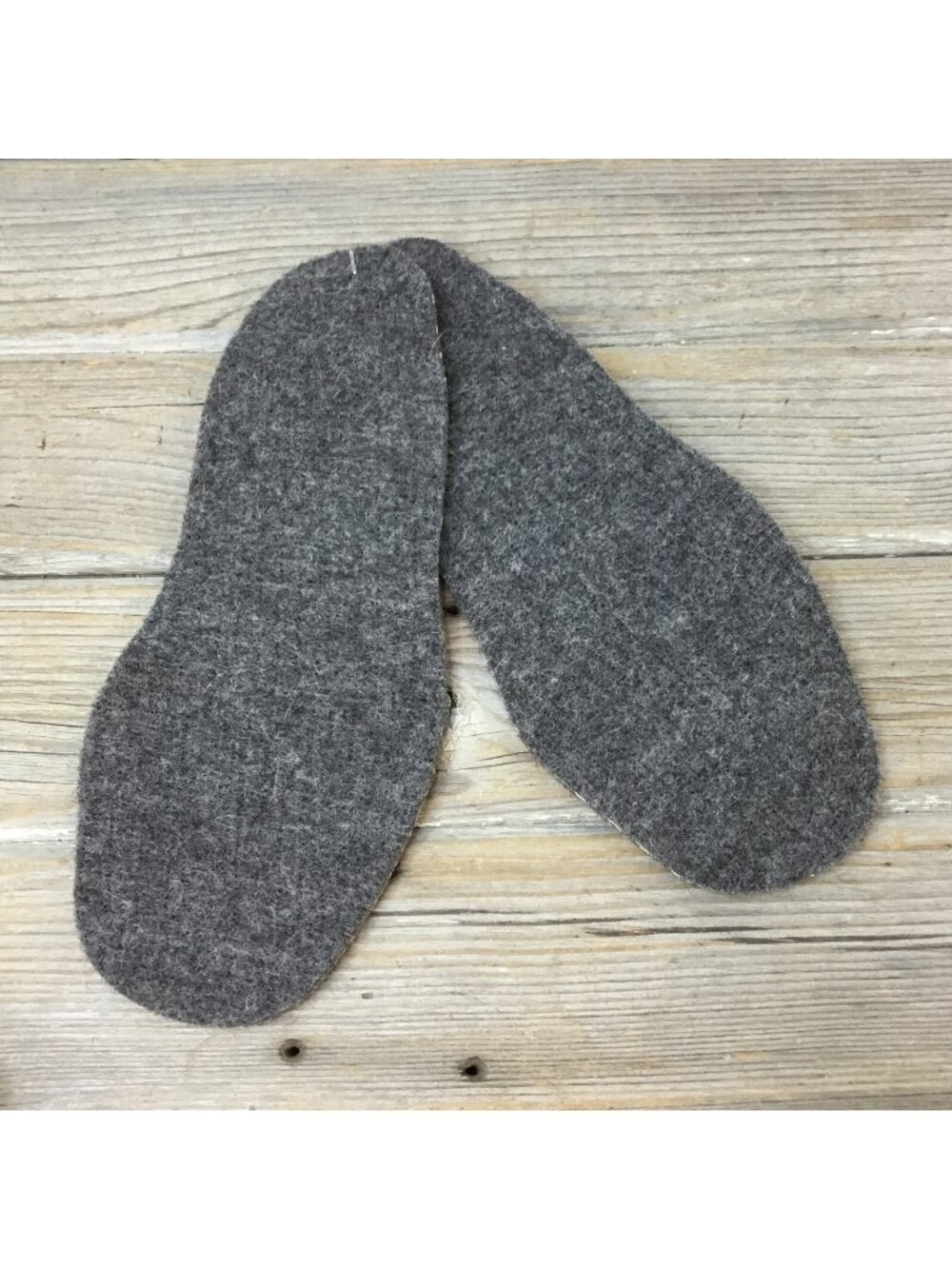 Felted Alpaca Fleece Shoe Boot Insoles One Pair